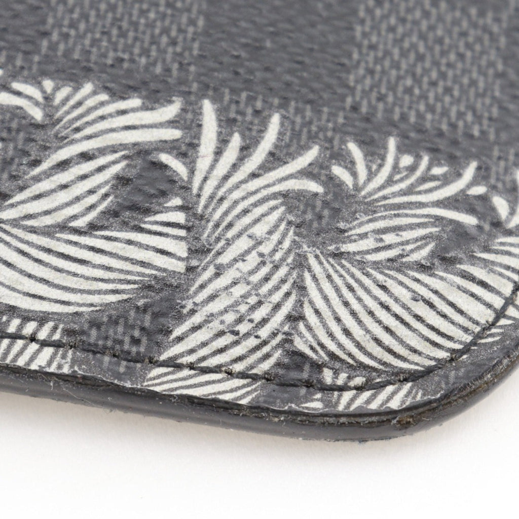 Louis Vuitton Black Damier Graphite Canvas Clutch Bag Pochette