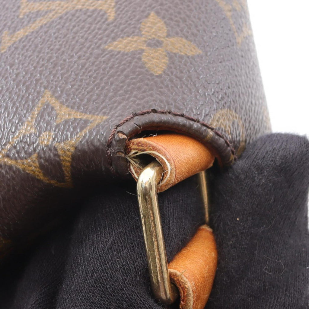 Louis Vuitton Brown Coated Canvas Pvc Leather Shoulder Bag