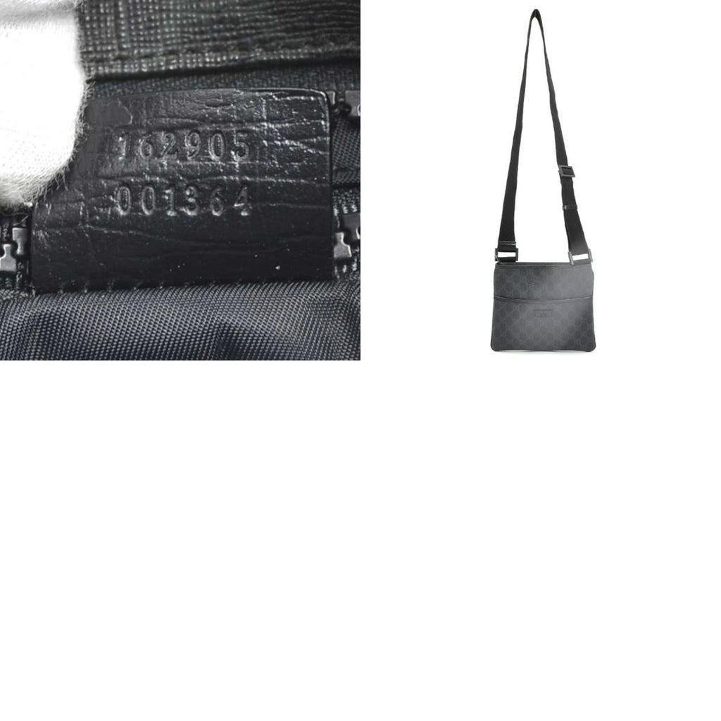 Gucci Black Gg Supreme Shoulder Bag (Pre-Owned)