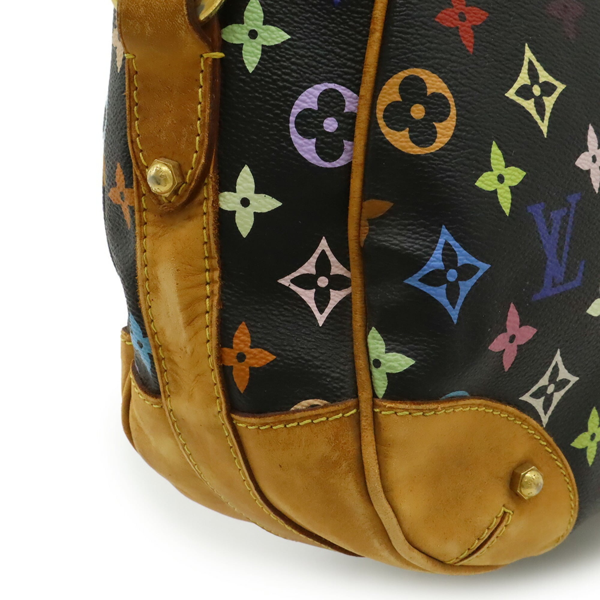 Louis Vuitton Black Noir Monogram Shoulder Bag