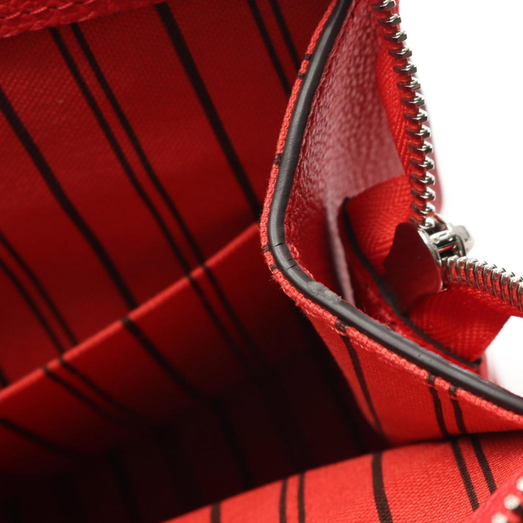 Louis Vuitton Red Color Monogram Empreinte Handbag