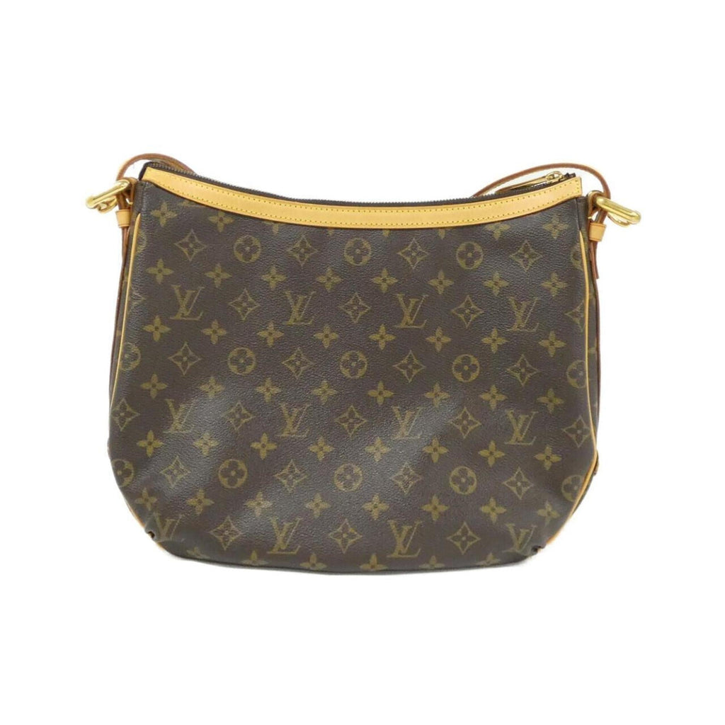 Louis Vuitton Brown Coated Canvas Shoulder Bag