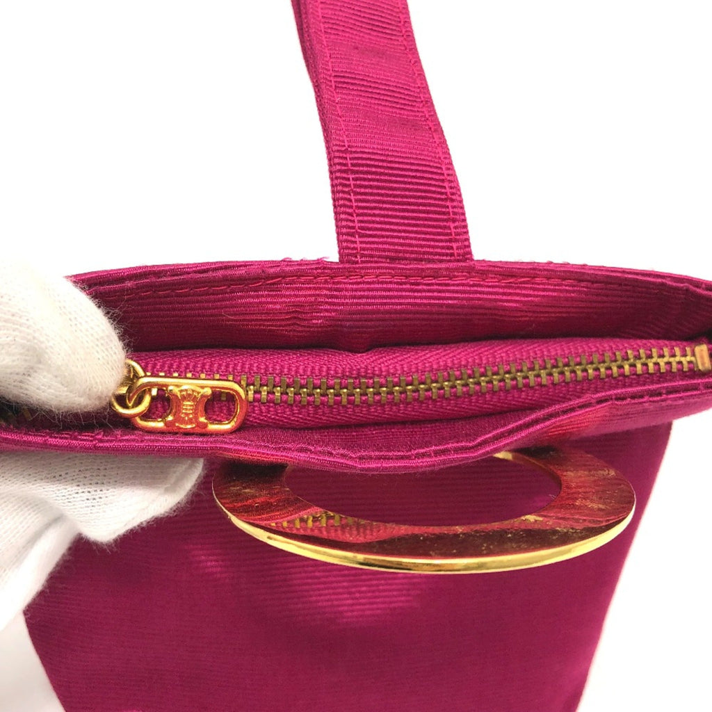 Celine Pink Cloth Pouch