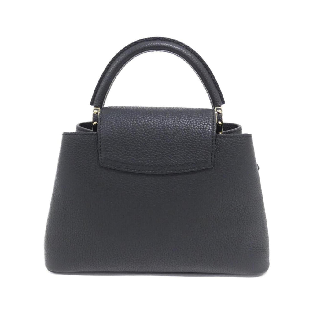Louis Vuitton Taurillon Black Leather Handbag