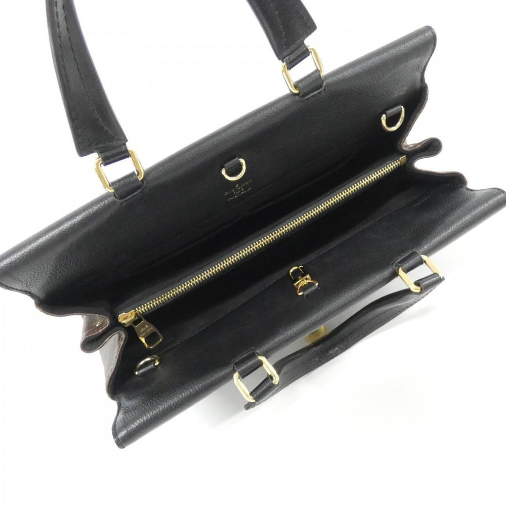Louis Vuitton Monogram Black Marron Monogram Monogram Leather Handbag