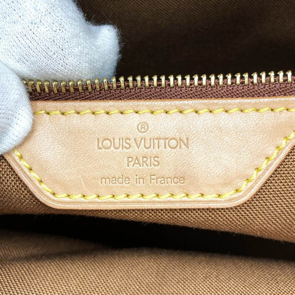 Louis Vuitton Brown Monogram Canvas Tote Bag