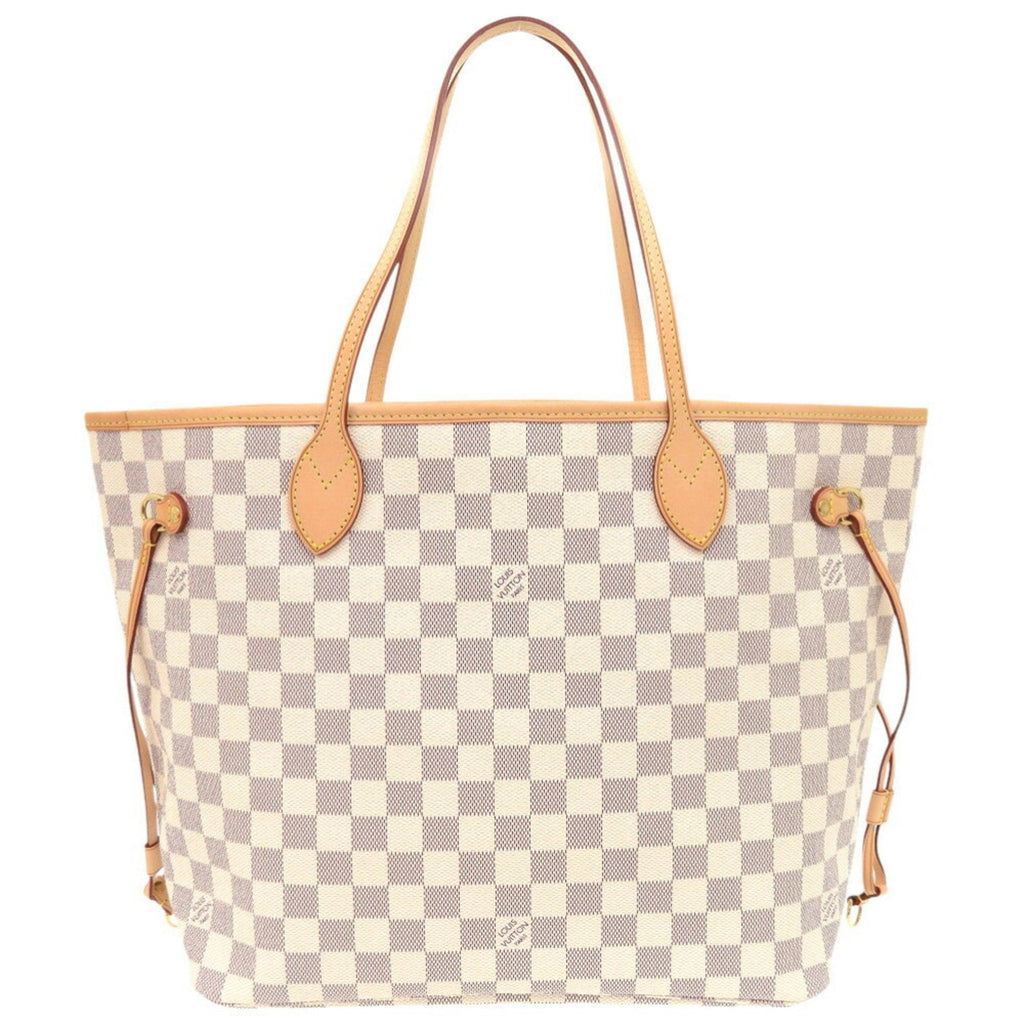 Louis Vuitton White Damier Azur Tote Bag