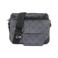 Louis Vuitton Black Gris Coated Canvas Shoulder Bag