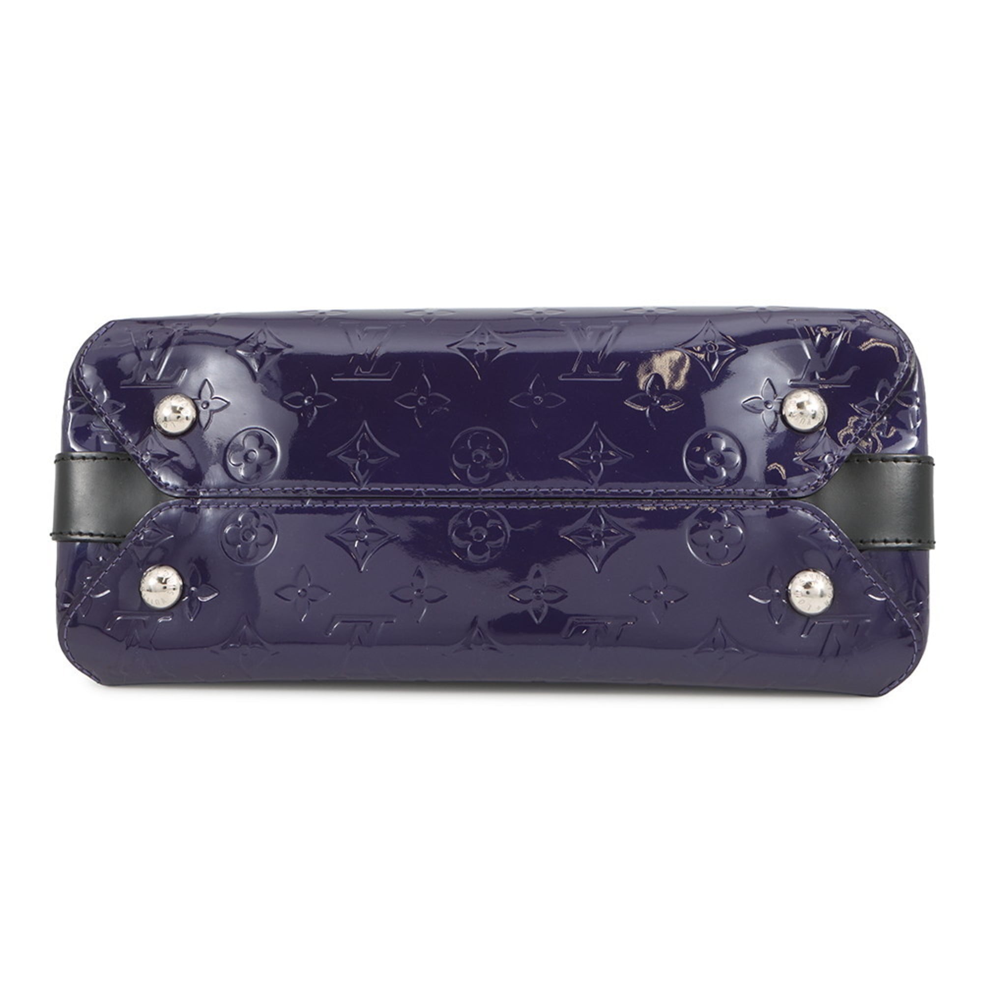 Louis Vuitton Monogram Noir Purple Monogram Vernis Handbag Shoulder Bag