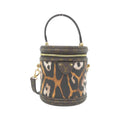 Louis Vuitton Brown Coated Canvas Handbag