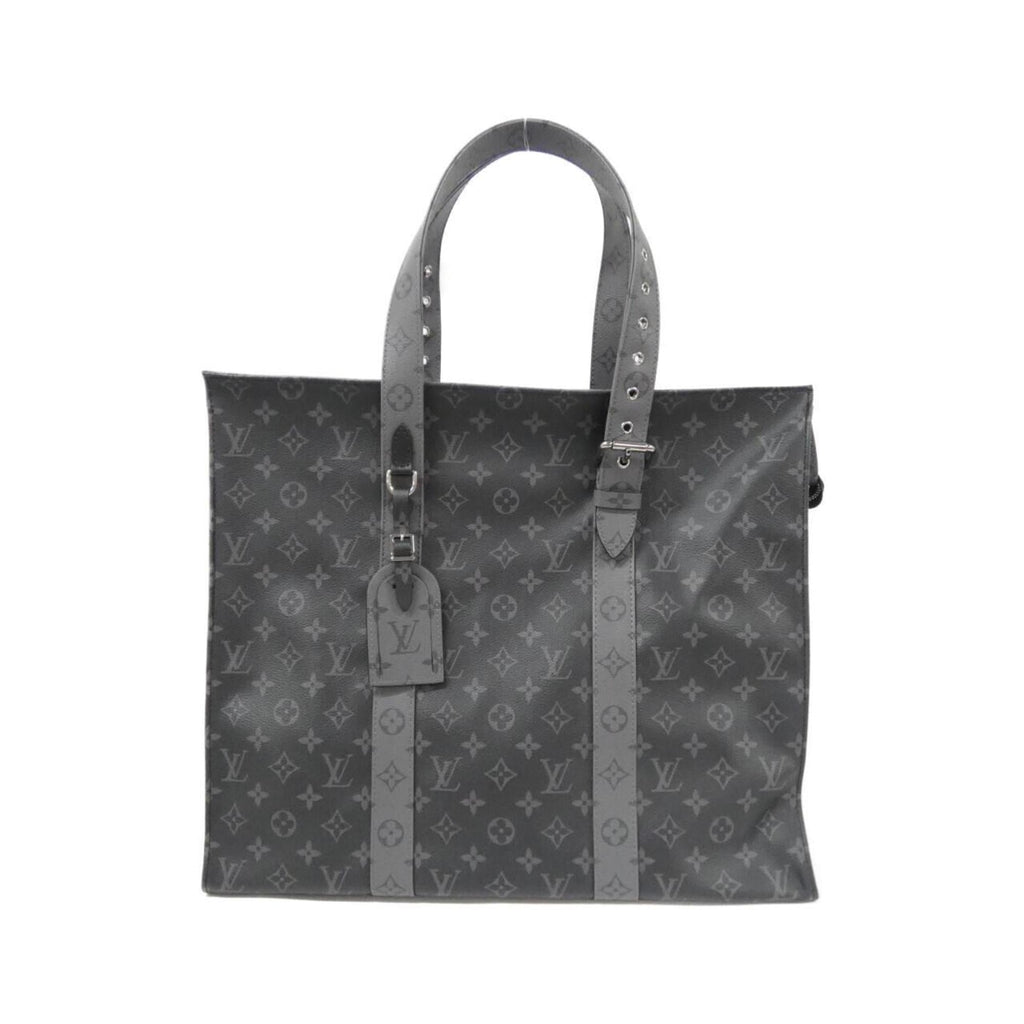 Louis Vuitton Black Coated Canvas Handbag