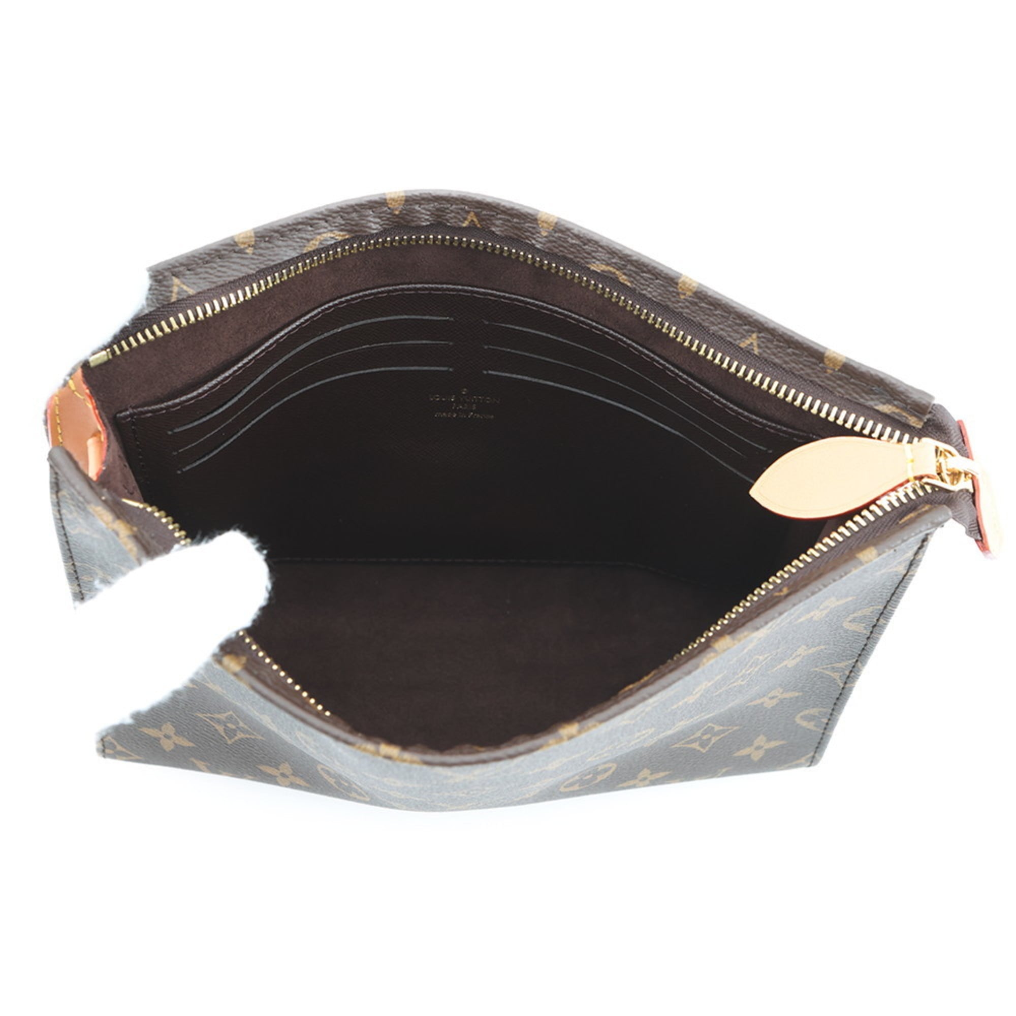 Louis Vuitton Brown Monogram Monogram Clutch Bag Pouch Shoulder Bag