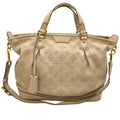 Louis Vuitton Beige Monogram Leather Handbag