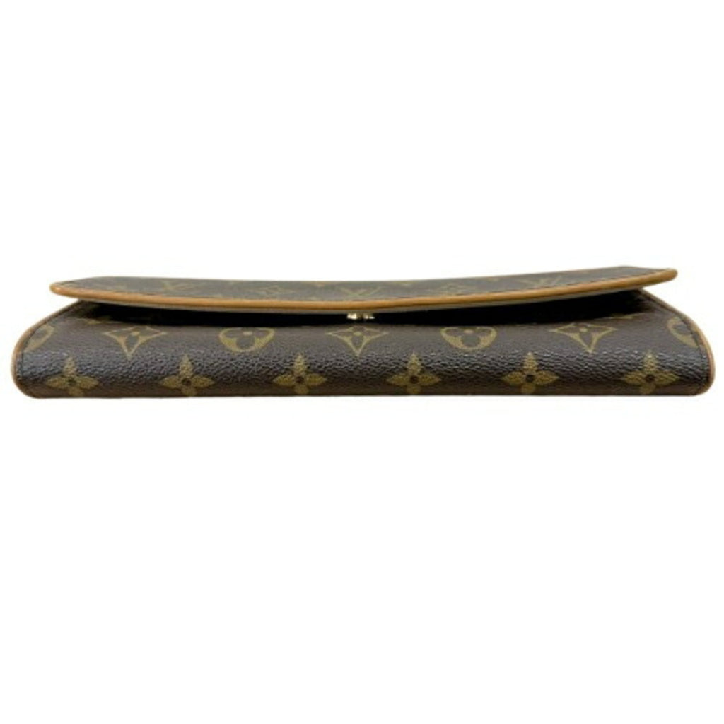 Louis Vuitton Monogram Brown Leather Shoulder Bag