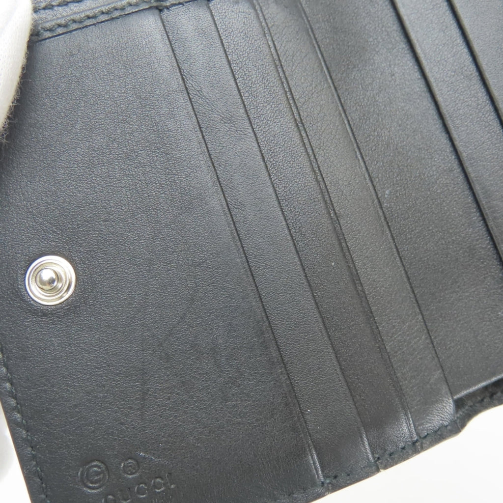 Gucci Black Leather Wallet (Bi-Fold) (Pre-Owned)