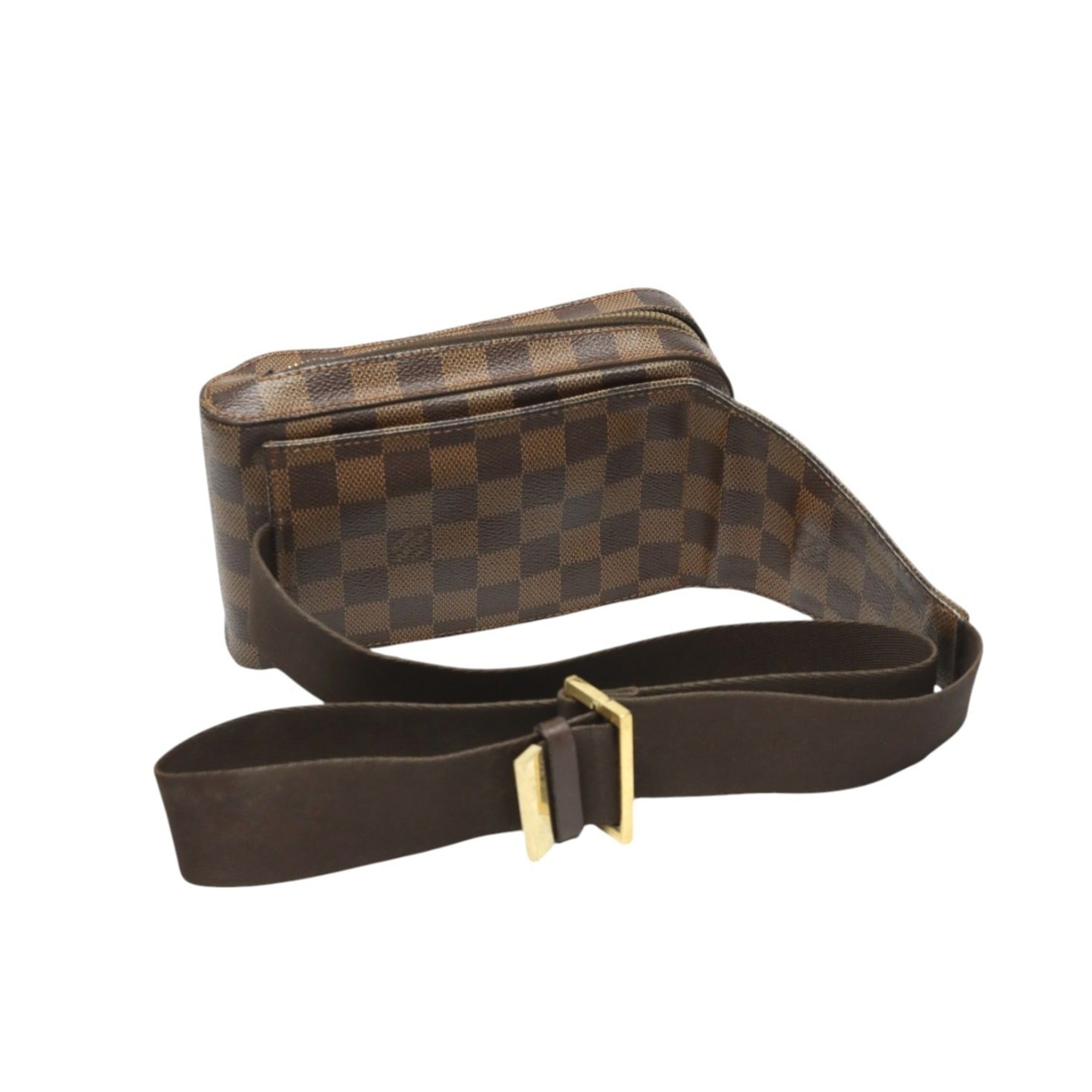Louis Vuitton Damier Brown Damier Canvas Ebene Galle Damier Canvas Sling Bag