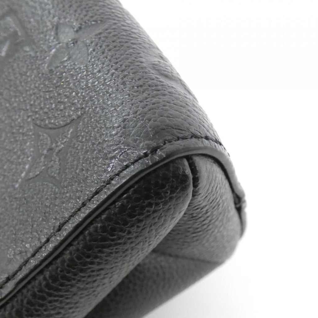 Louis Vuitton Black Leather Shoulder Bag