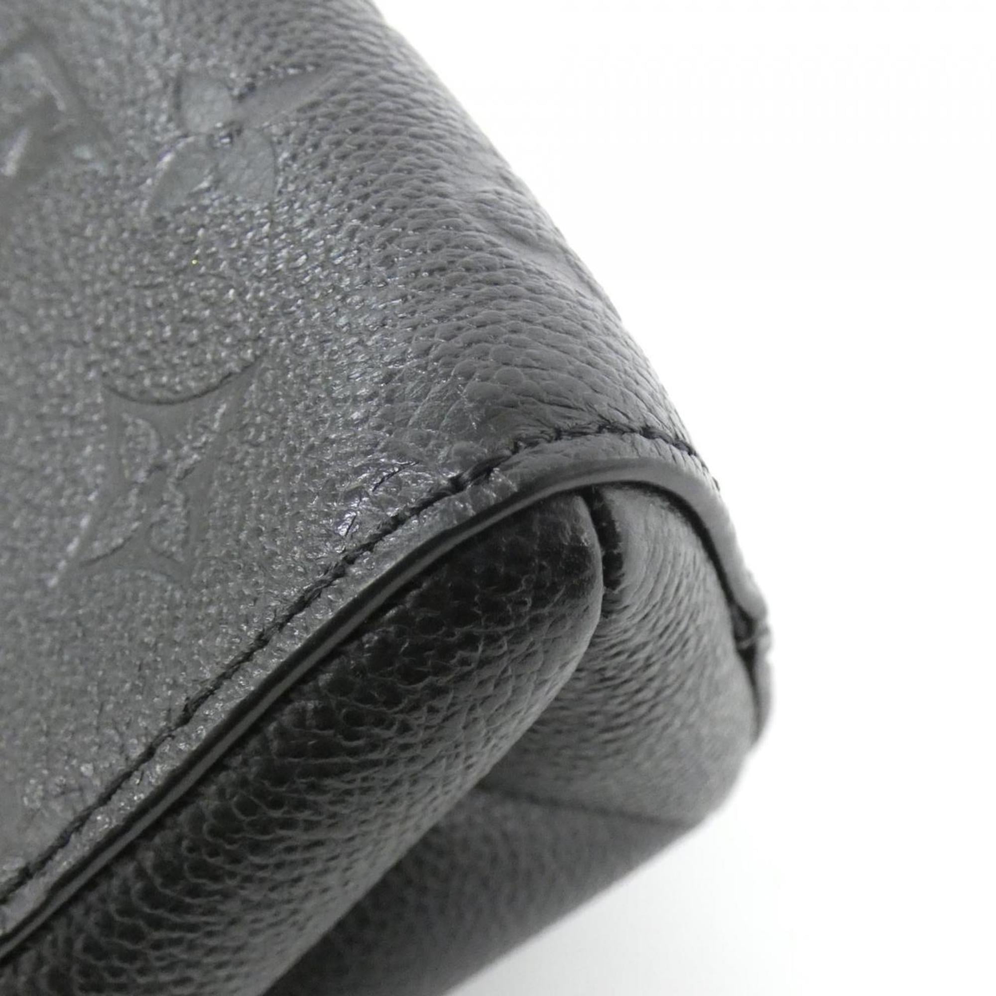 Louis Vuitton Black Leather Shoulder Bag