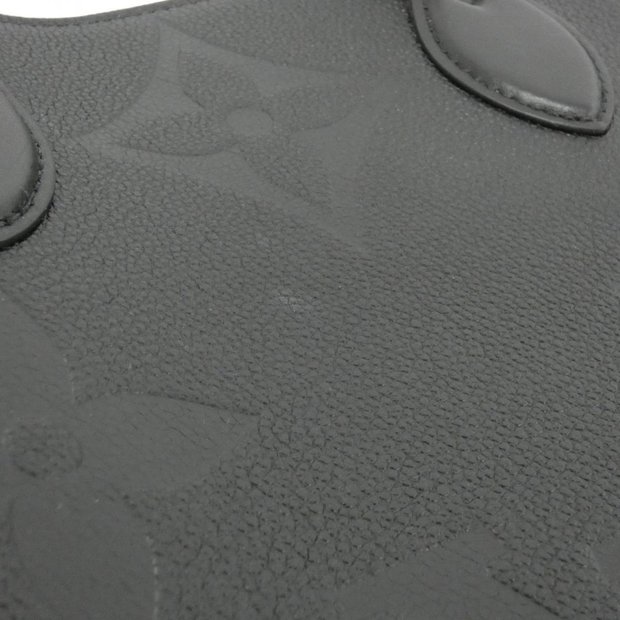 Louis Vuitton Black Leather Handbag