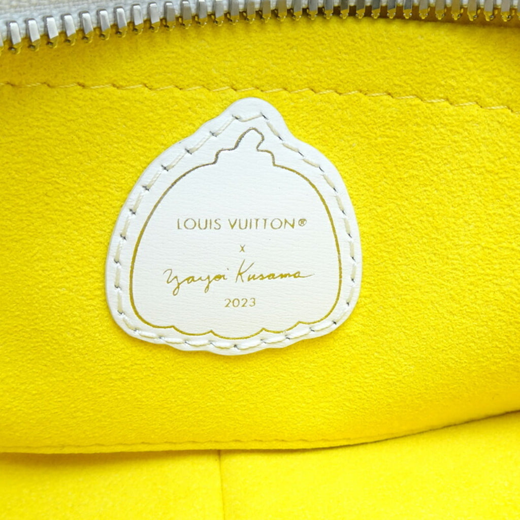 Louis Vuitton Multi-Color White Leather Shoulder Bag