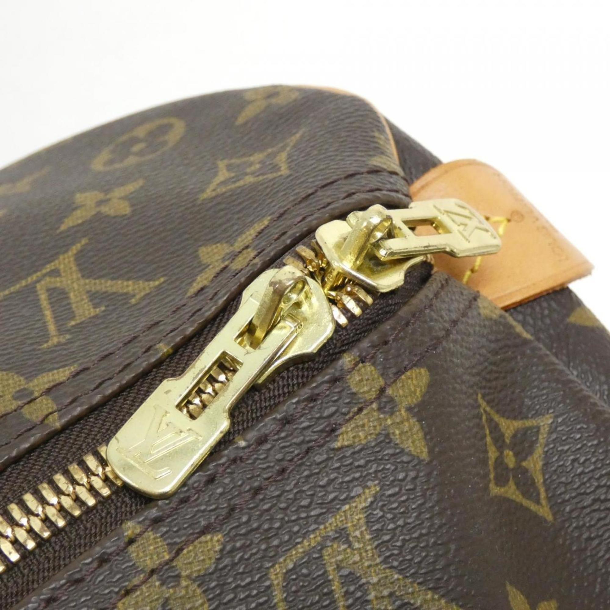 Louis Vuitton Monogram Marron Coated Canvas Boston Bag