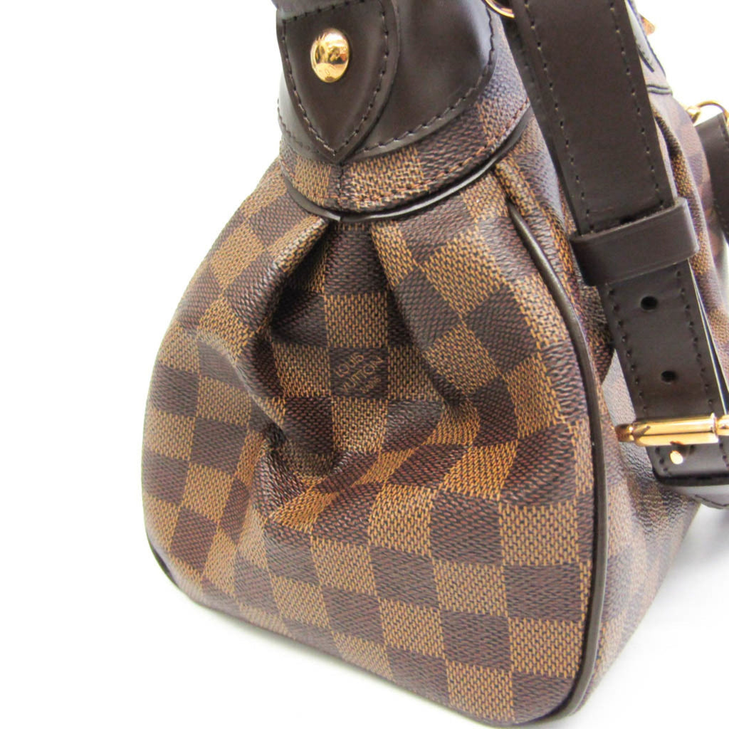 Louis Vuitton Damier Ebene Damier Canvas Handbag Shoulder Bag