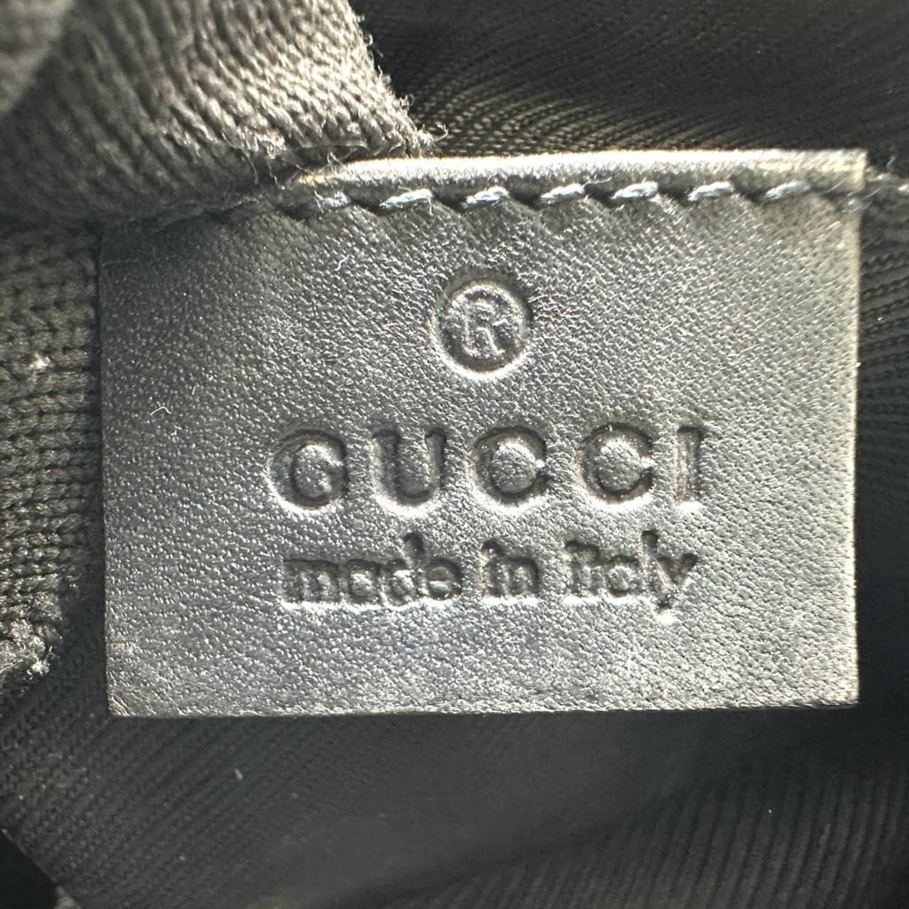 Gucci Navy Gg Canvas Pouch (Pre-Owned)
