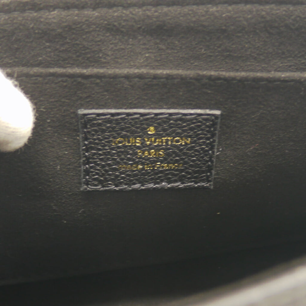 Louis Vuitton Black Monogram Empreinte Shoulder Bag