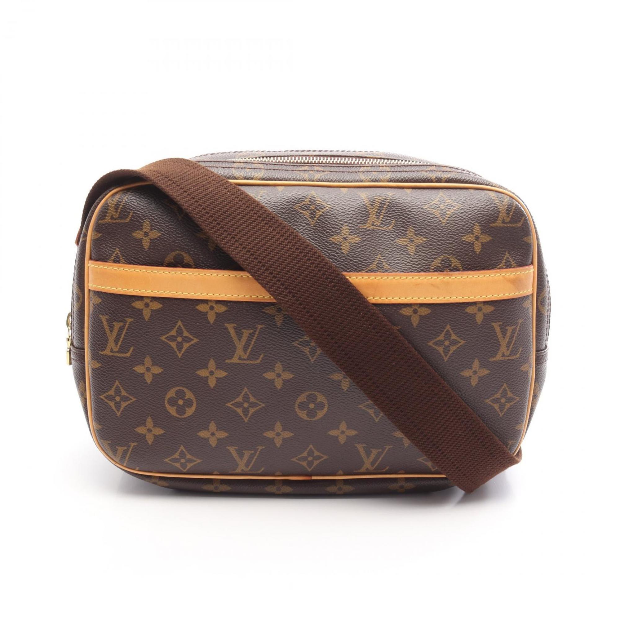 Louis Vuitton Brown Monogram Coated Canvas Shoulder Bag