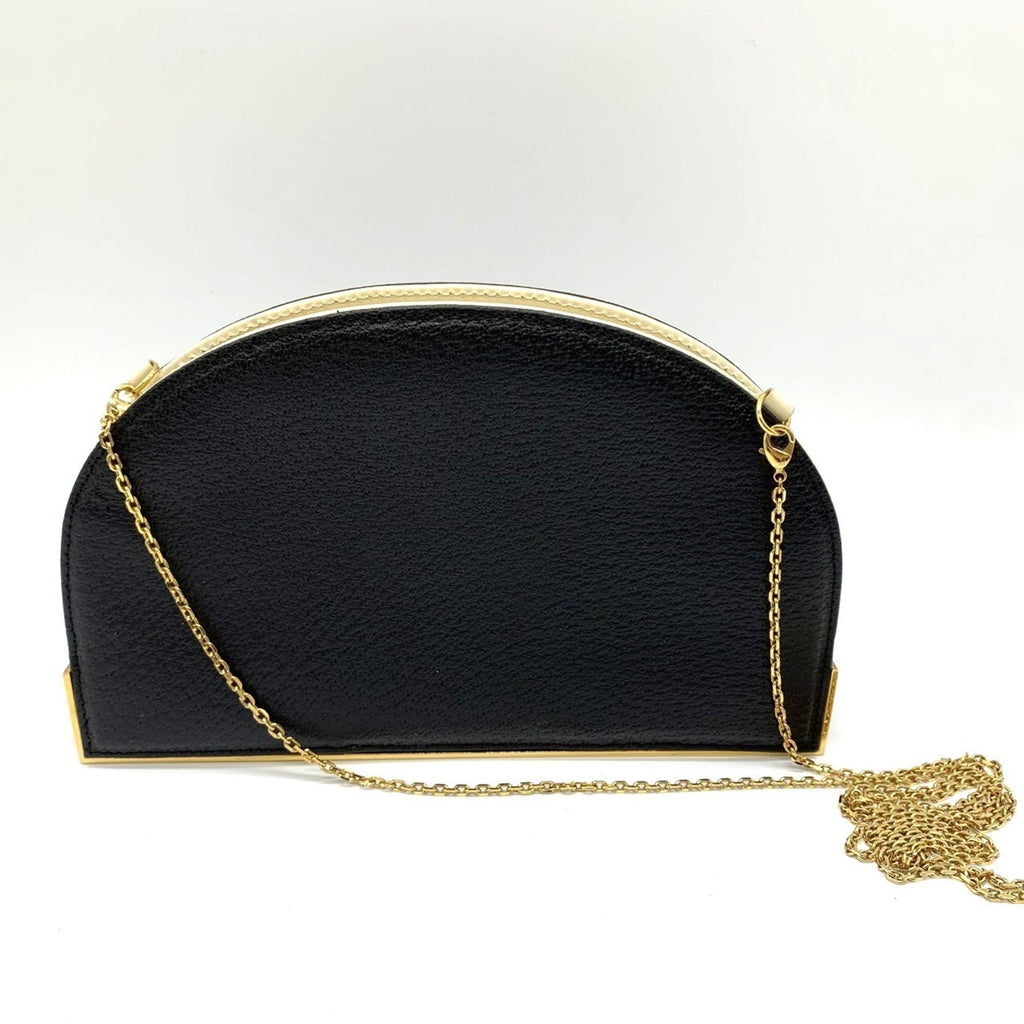Fendi Black Leather Shoulder Bag