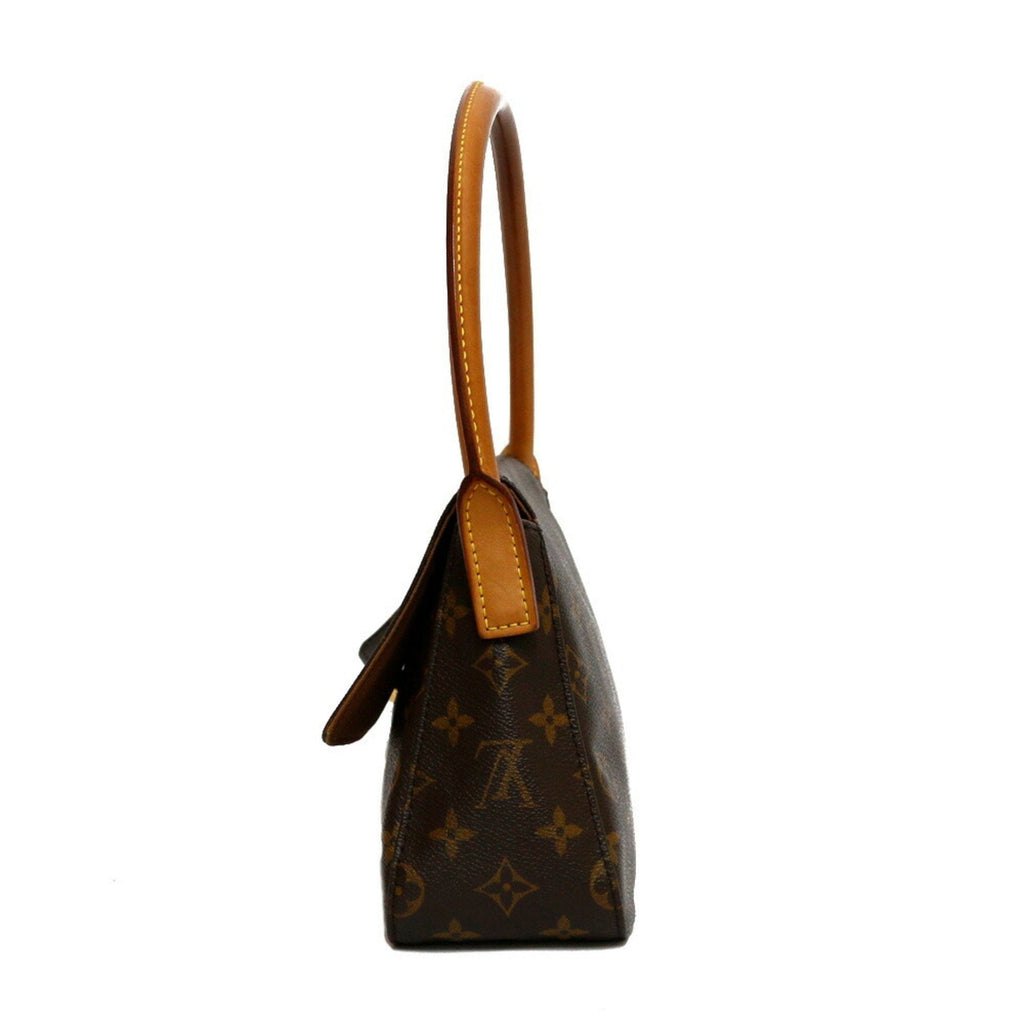 Louis Vuitton Handbag Monogram Mini Looping Br Women's Leather