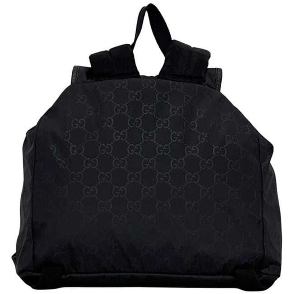 Gucci Black Nylon Backpack (Pre-Owned)