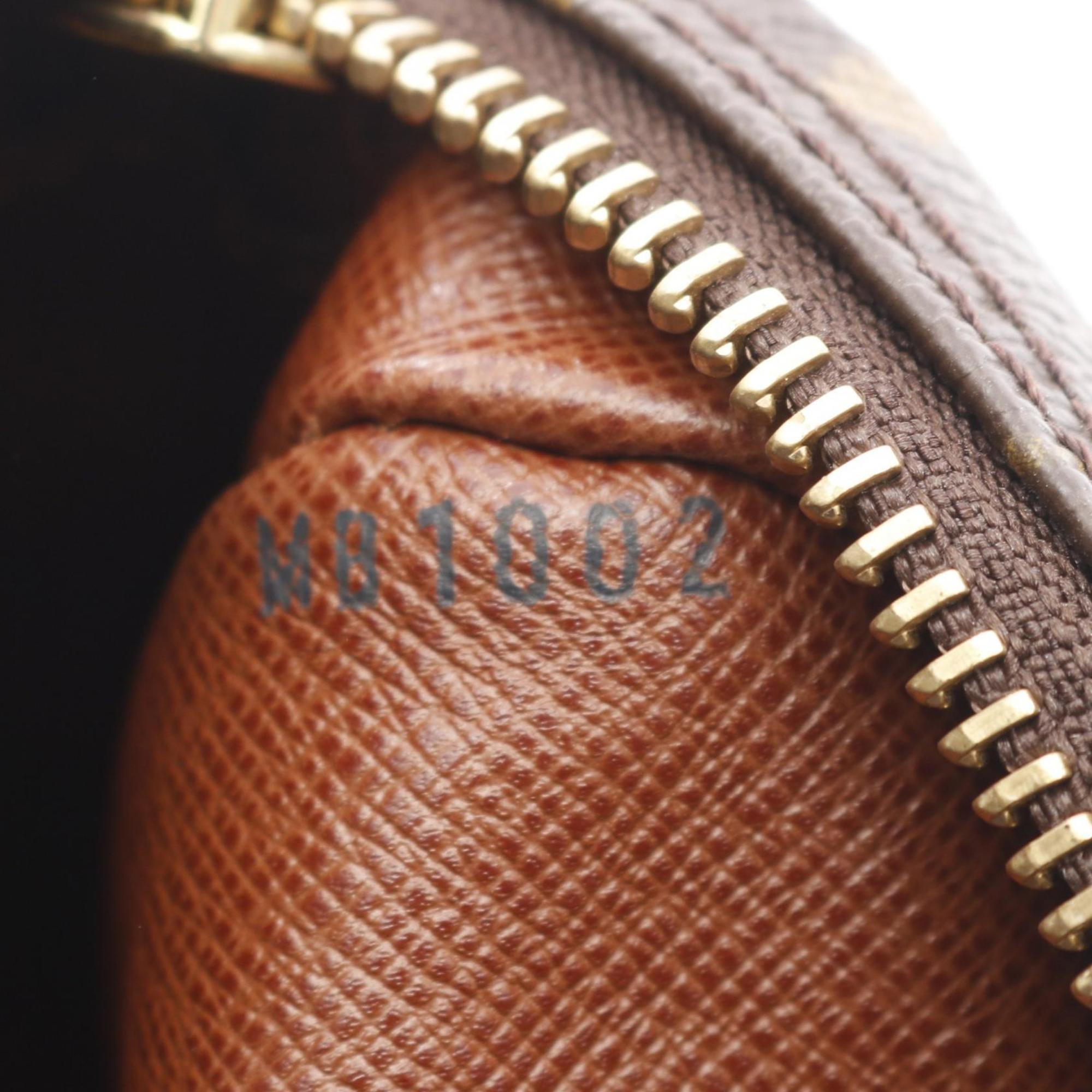 Louis Vuitton Brown Coated Canvas Shoulder Bag