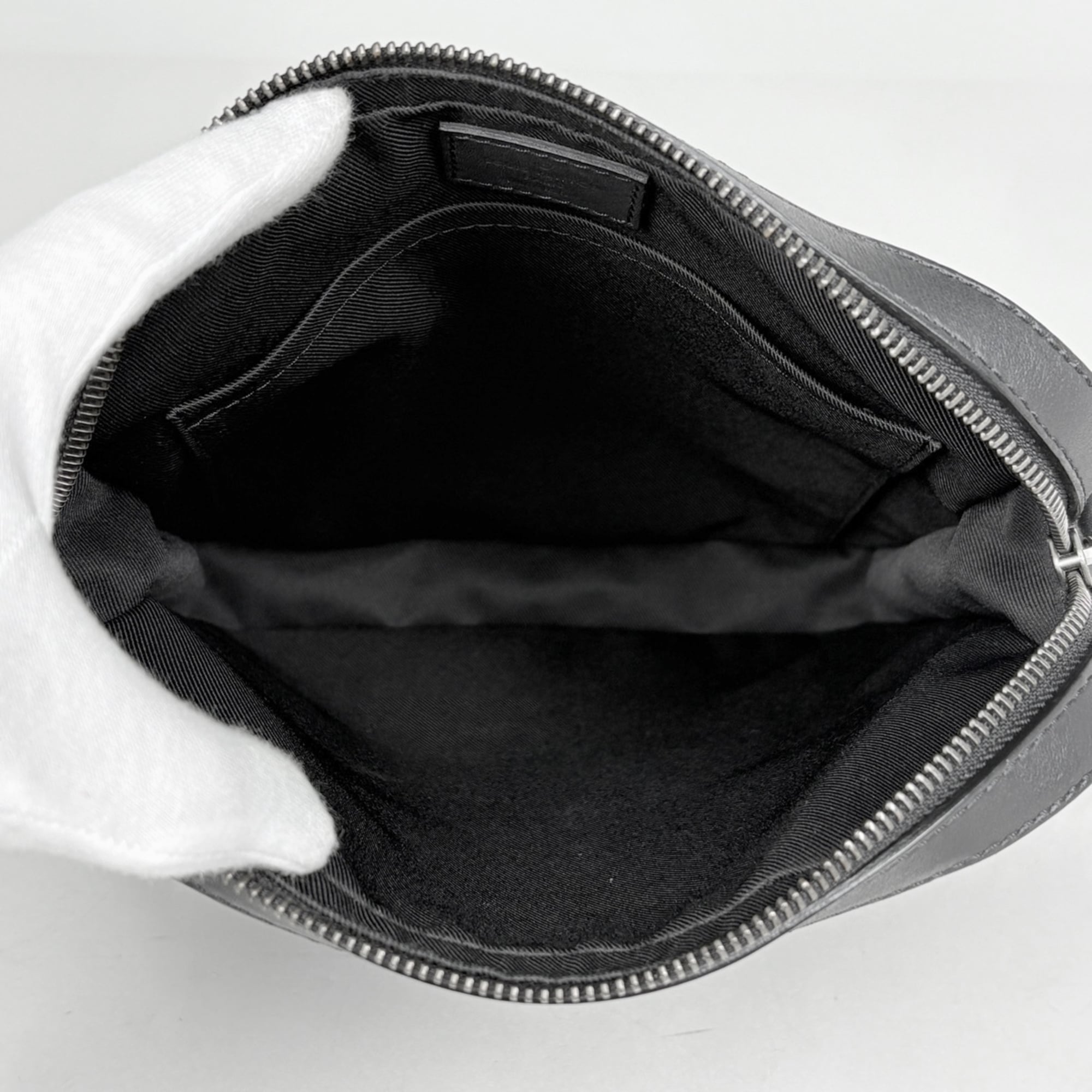 Louis Vuitton Black Onyx Damier Infini Pochette Shoulder Bag