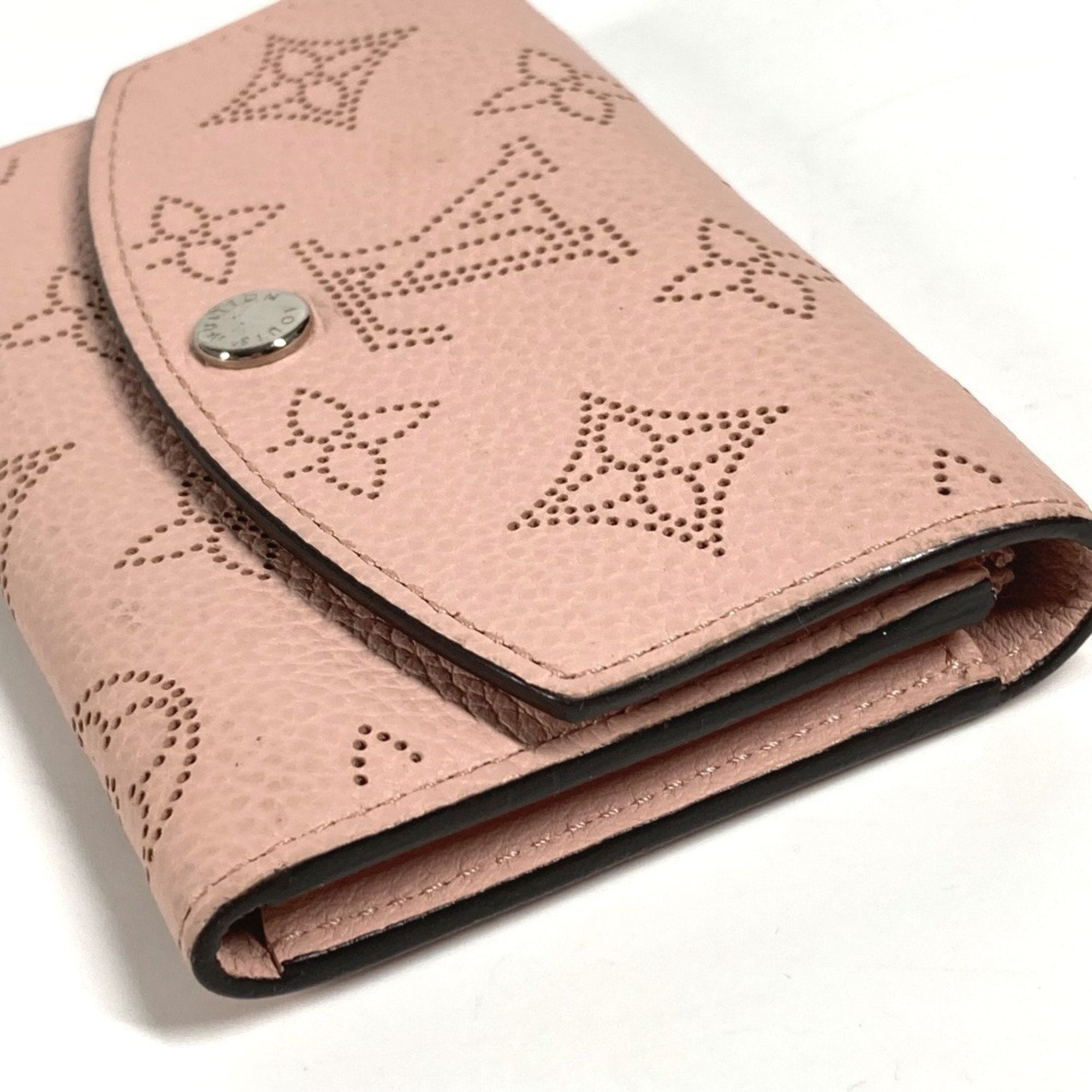Louis Vuitton Magnolia Pink Mahina Leather Wallet