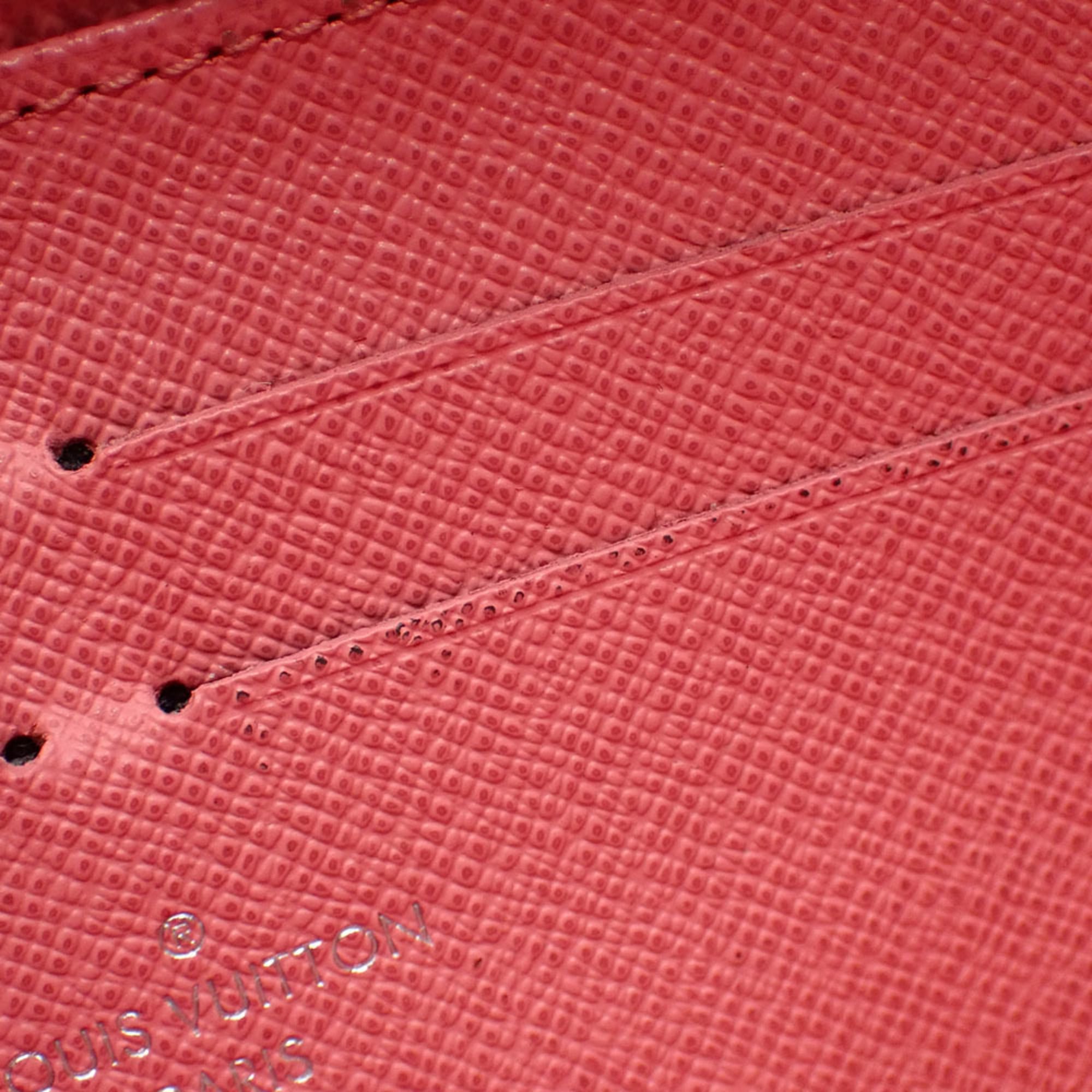 Louis Vuitton Corail Pink Epi Leather Long Wallet