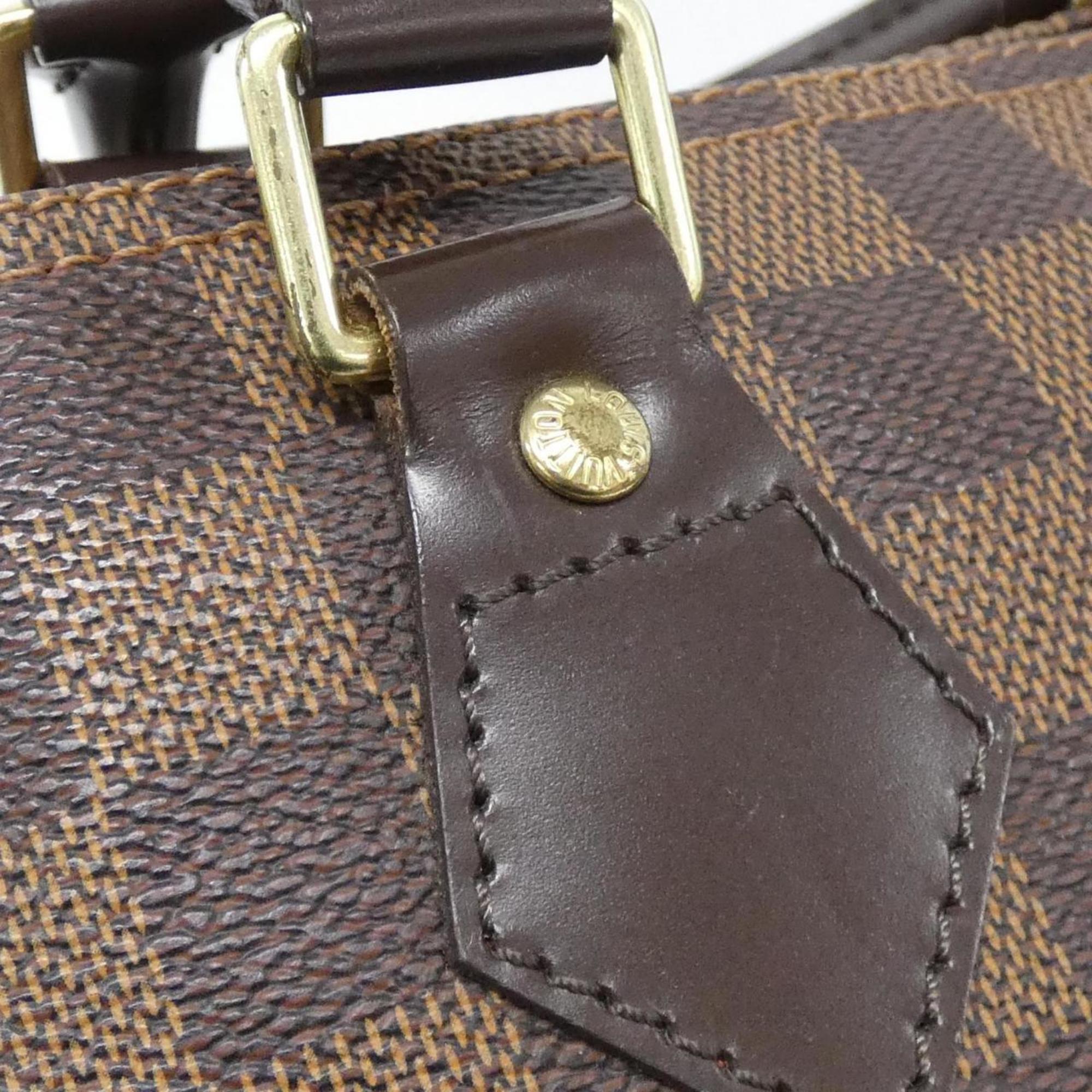 Louis Vuitton Ebene Coated Canvas Boston Bag
