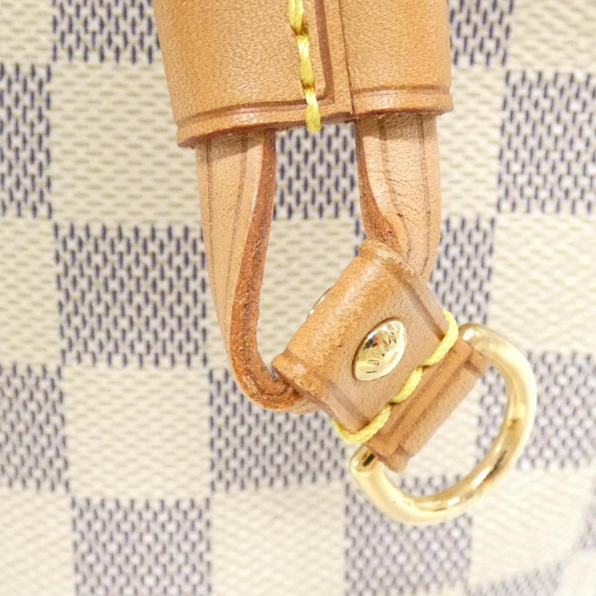 Louis Vuitton Azur Coated Canvas Handbag