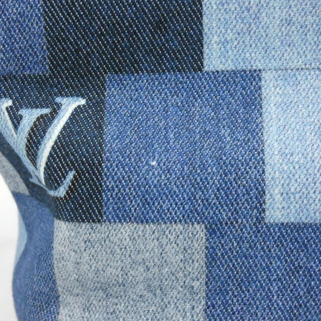 Louis Vuitton Blue Canvas Handbag