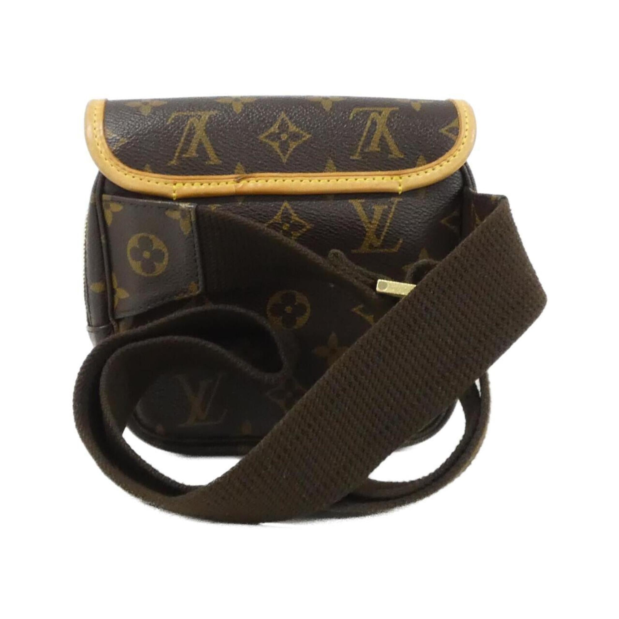 Louis Vuitton Marron Coated Canvas Shoulder Bag
