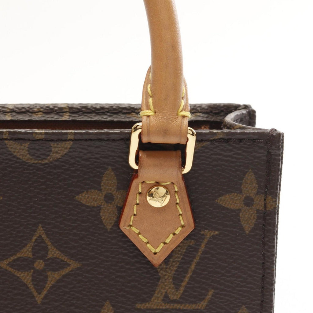 Louis Vuitton Brown Monogram Coated Canvas Handbag