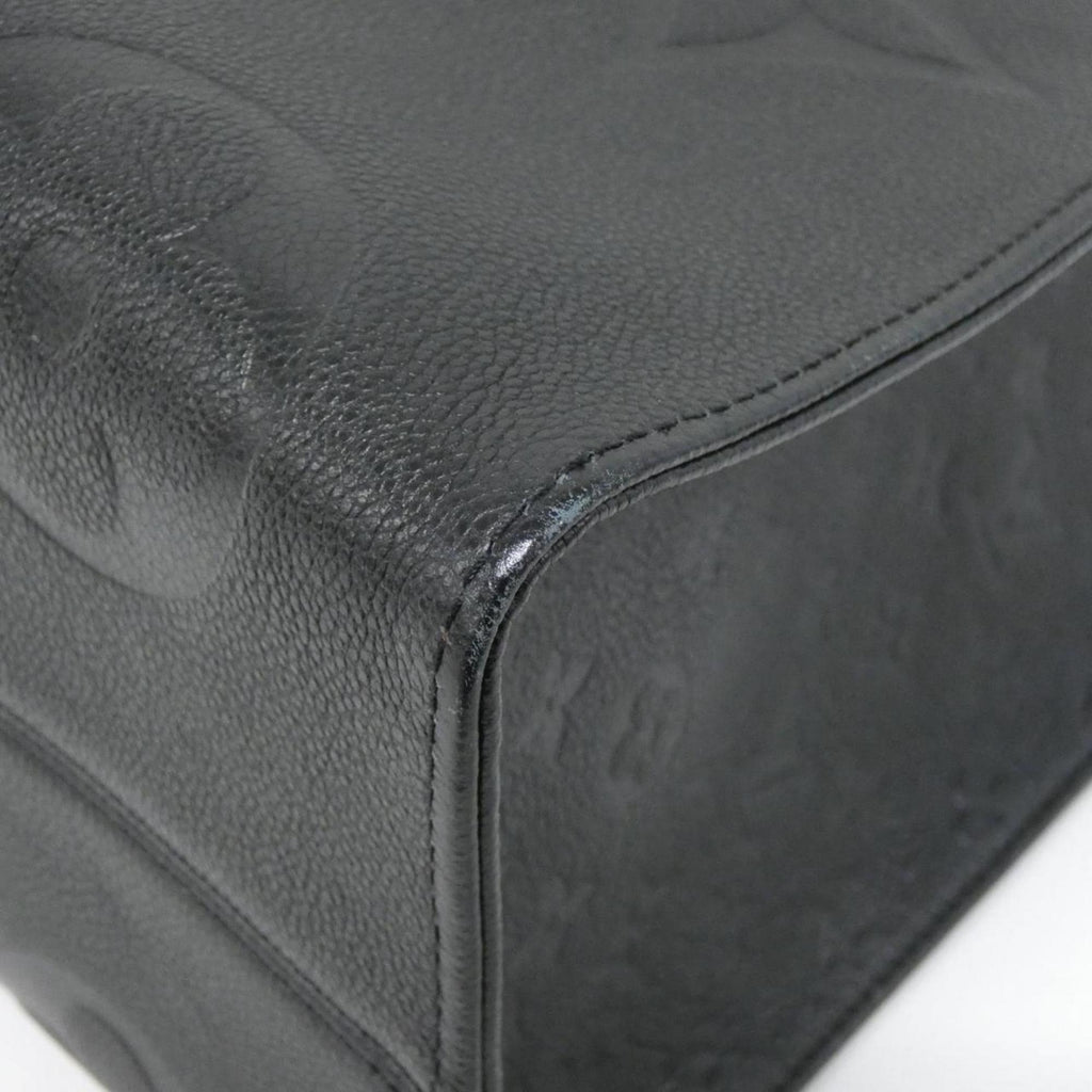 Louis Vuitton Black Leather Handbag