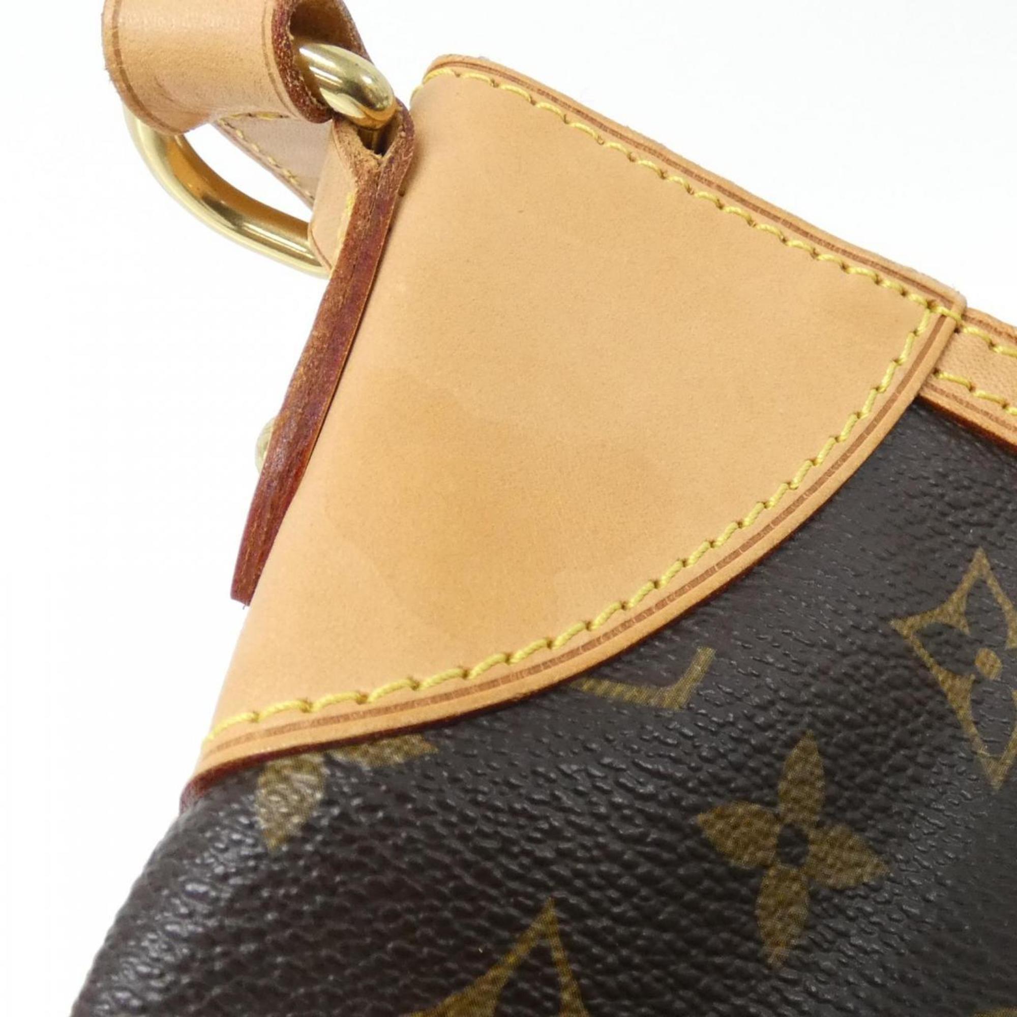 Louis Vuitton Marron Coated Canvas Shoulder Bag