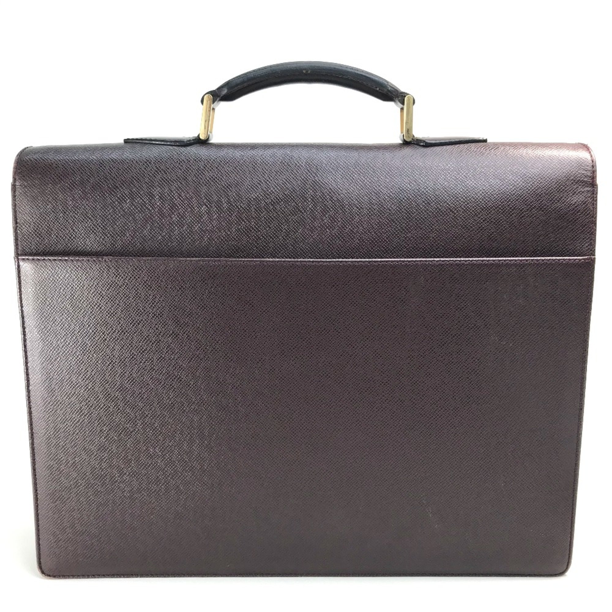 Louis Vuitton Brown Leather Briefcase