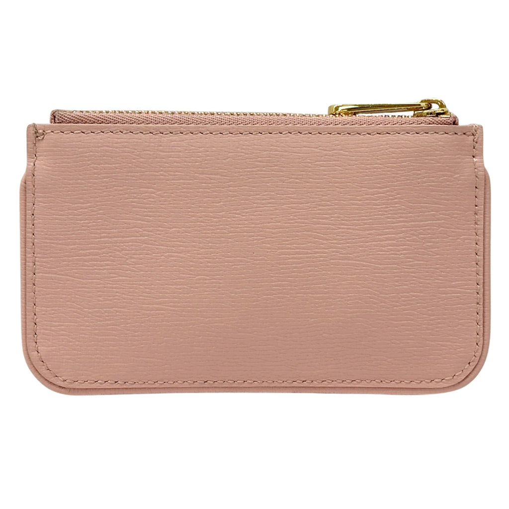 Gucci Pink Leather Coin Purse/Coin Case (Pre-Owned)