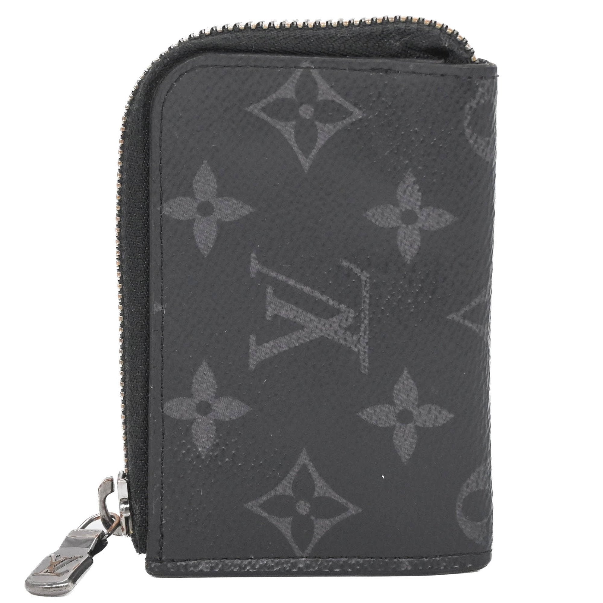 Louis Vuitton Black Monogram Eclipse Monogram Eclipse Coin Purse/Coin Case