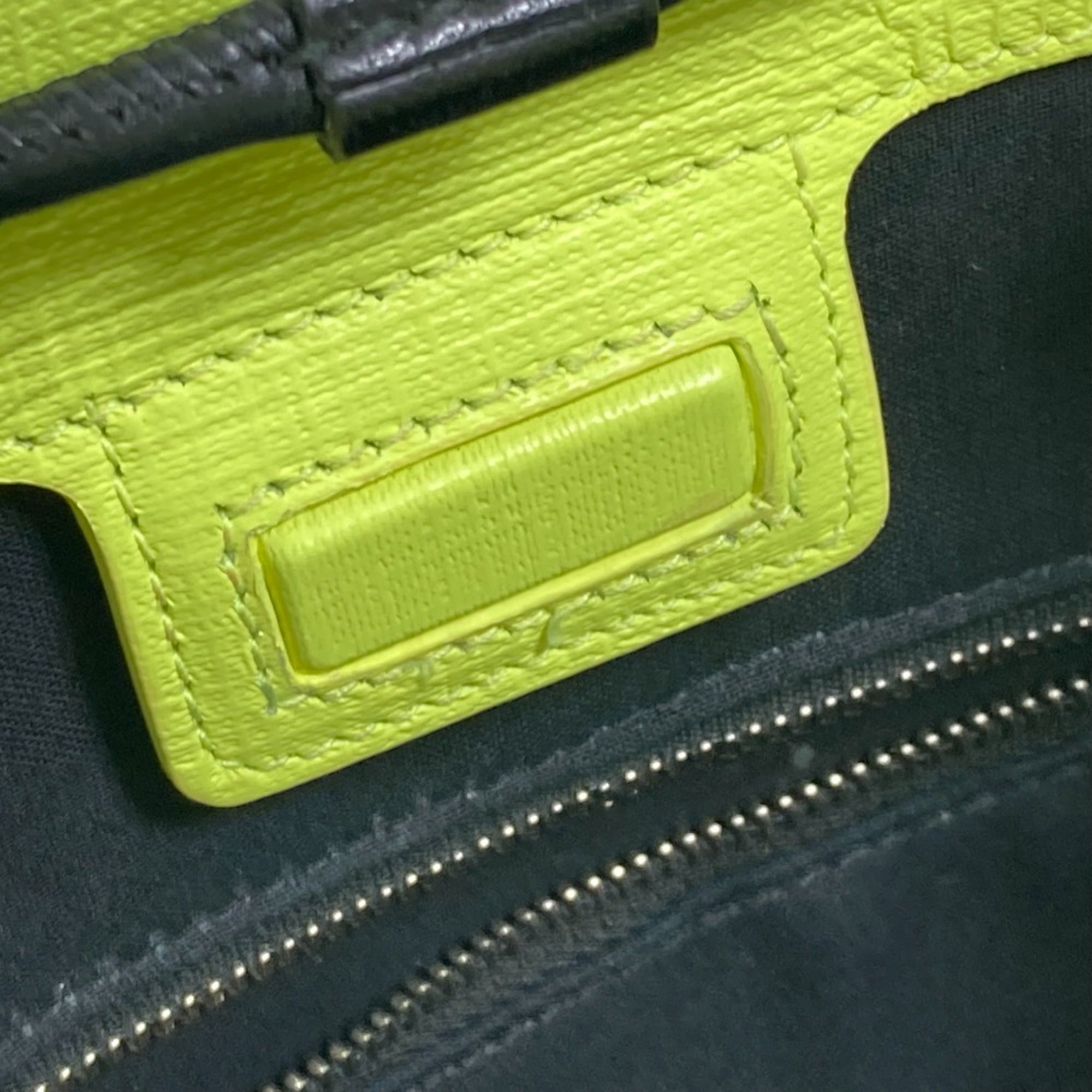 Balenciaga Yellow Leather Tote