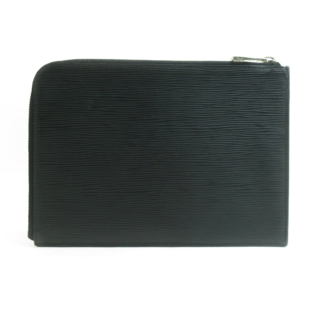 Louis Vuitton Black Epi Leather Clutch Bag