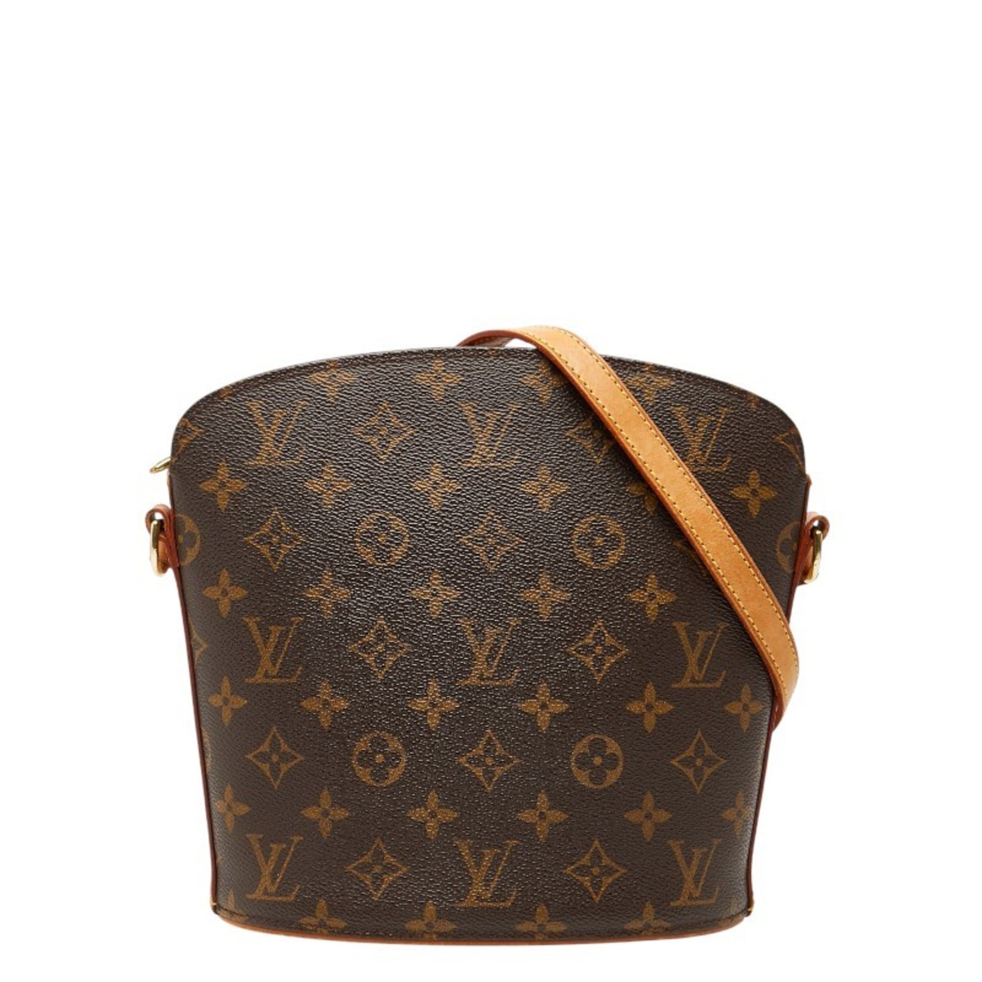 Louis Vuitton Brown Monogram Pvc Leather Shoulder Bag
