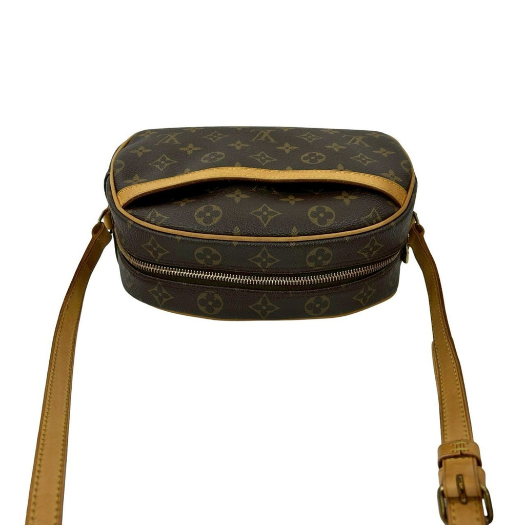 Louis Vuitton Brown Leather Pvc Pochette Shoulder Bag
